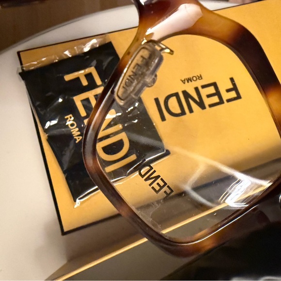 Fendi Roma Tortoise Eye Glasses - Picture 6 of 8